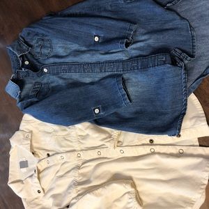 2 girls shirt dresses